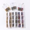 100Pcs/Box Colorful Round Top Hijab Pins with Storage Box One Tip Design Fixed Sewing