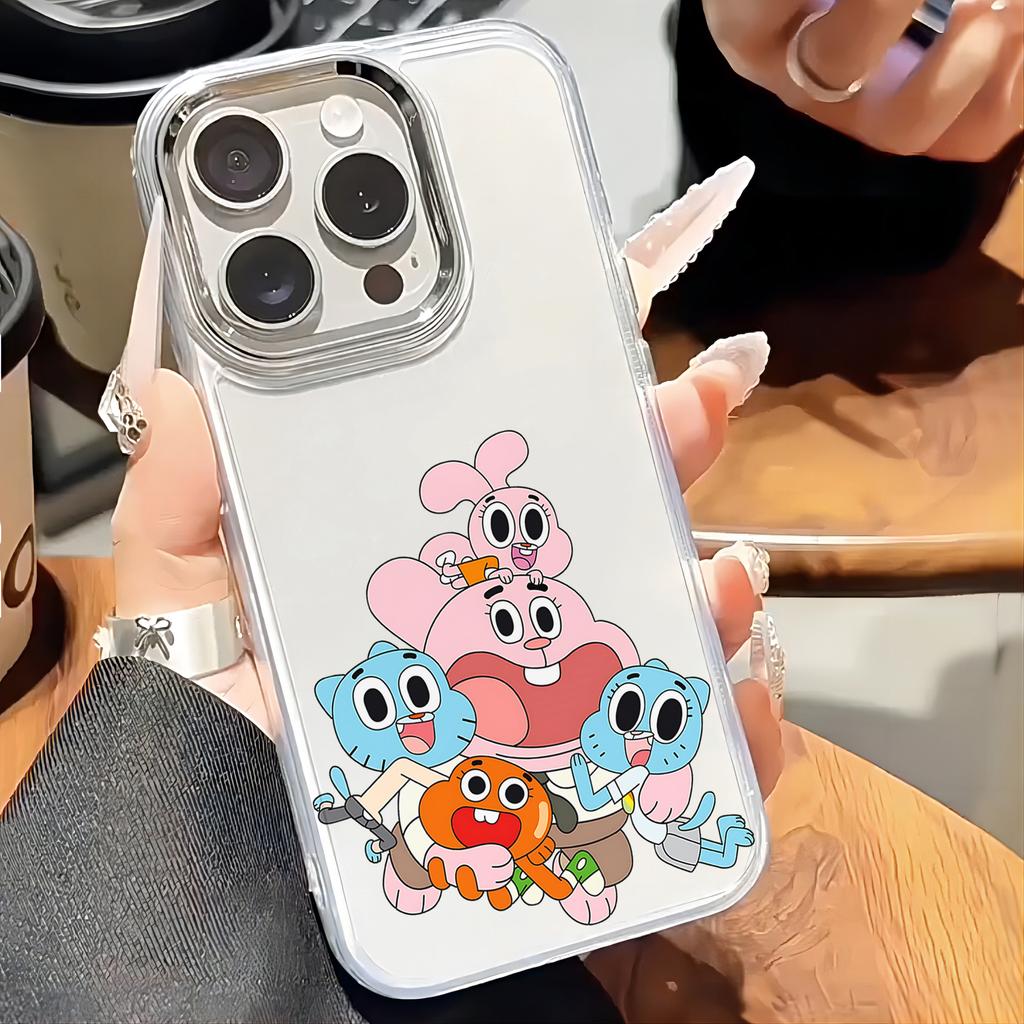 Die erstaunliche Welt von Gumball Handyhülle Für iPhone 17 16e 16 15 14 13 12 11 mini Pro Max X XR XSMAX 8 7 Air Plus Weiche Hülle