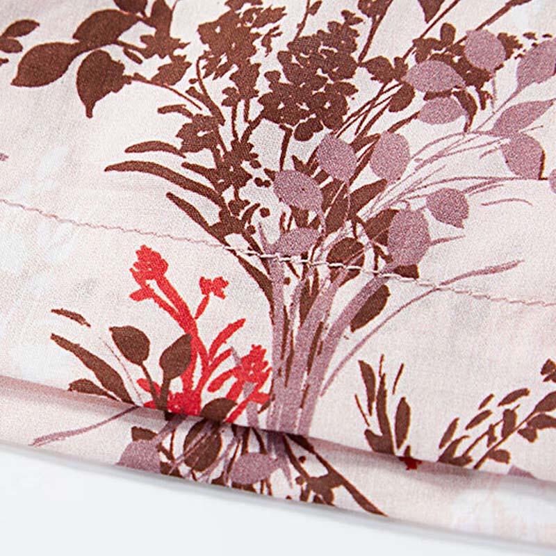 JESSIE Women's Pink Floral A-line Skirt
