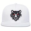 Unisex Tiger Embroidery Hip-hop Hats Spring Autumn Outdoor Adjustable Casual Baseball Caps Trucker Caps Sunscreen Hat