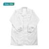 Uxcell ESD Laborkittel, Antistatische Kleidung, Wissenschaftliche Jacke mit Bündchen und Becken, Uniform, Unisex (Weiß, 2XL)