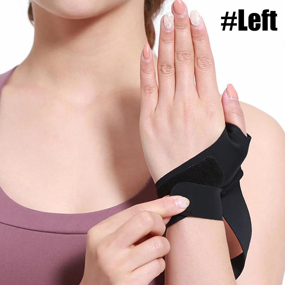 

1 Pc Wrist Thumb Brace Ultra-Thin Compression Wrist Straps Thumb Support For Tendonitis, Tenosynovitis, Carpal Tunnel Arthritis M