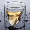Tasse en Verre à Double Paroi Crâne de Cristal 75ml