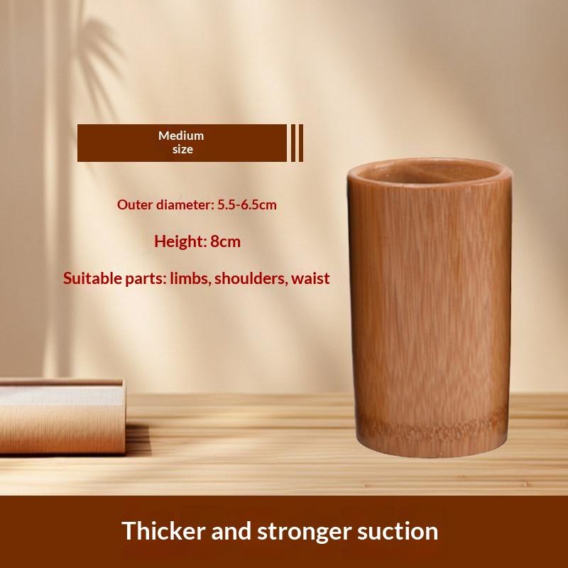 Traditional Chinese Carbonized Bamboo Fire Cupping Body Massage For Health And Wellness For Personal/Home Use