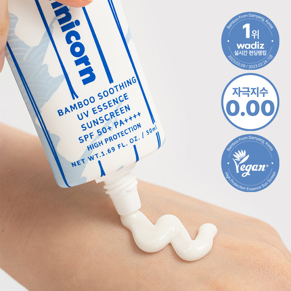 Sunnicorn Bambu Soothing UV Sun Essence 50ml SPF50+ PA++++