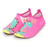 Kids Beach Water Shoes Quick Dry Breathable Non-Slip Soft Swim Shoes Red 24-25