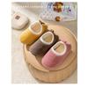 Kinder Baumwollpantoffeln Baby Junge Niedlich Indoor Zuhause Boden Socken Schuhe Anti-Rutsch Weiche Sohle Plüsch Mädchen Baumwollschuhe
