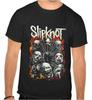 T-shirt Unisexe Noir Logo Rock Slipknot