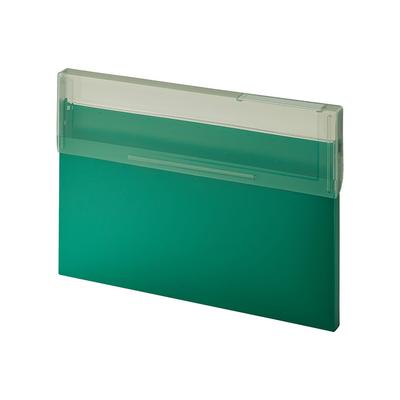 LIHIT LAB Mutual Congress A4 150 Sheets of Copy Deep Case, Landscape, Paper, Green, A2071-7
