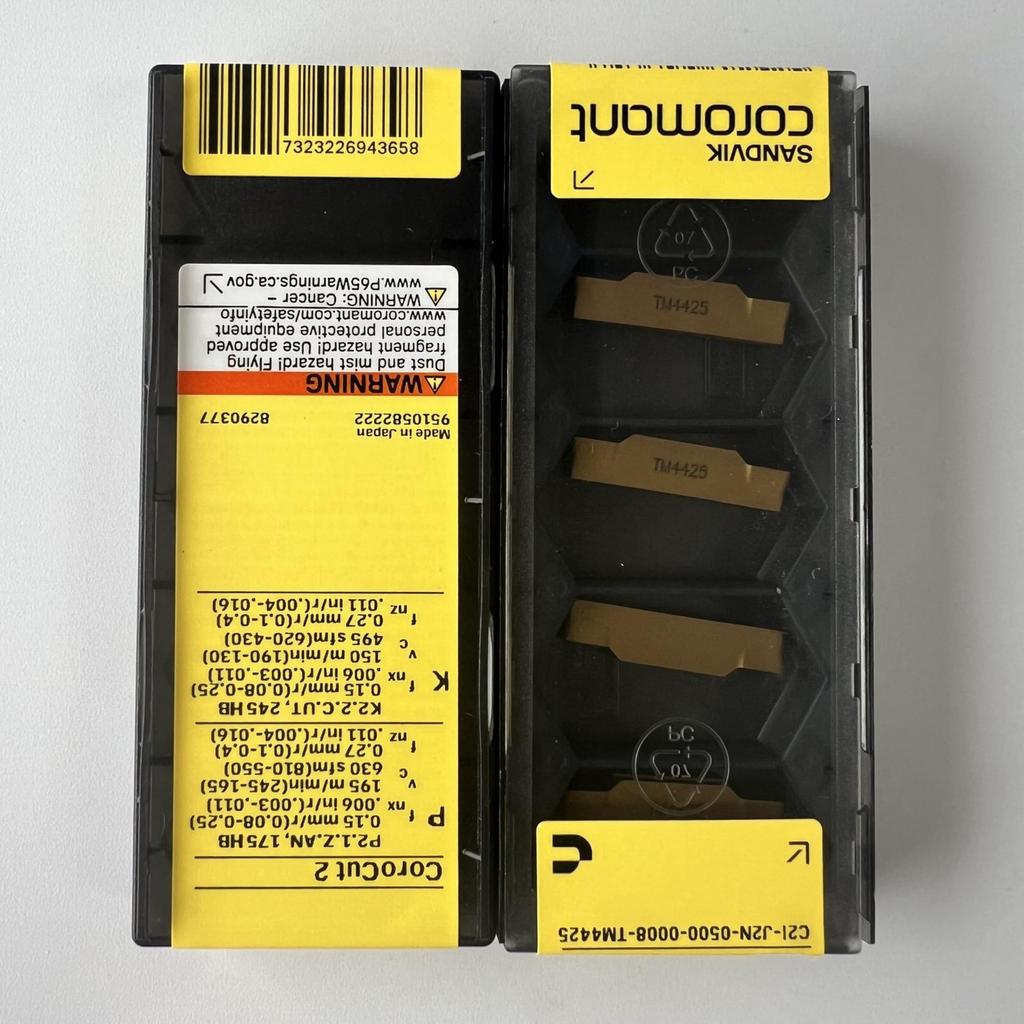 SANDVIK / C2I-J2N-0500-0008-TM 4425 / Original Swedish hard alloy blade 5 Pcs