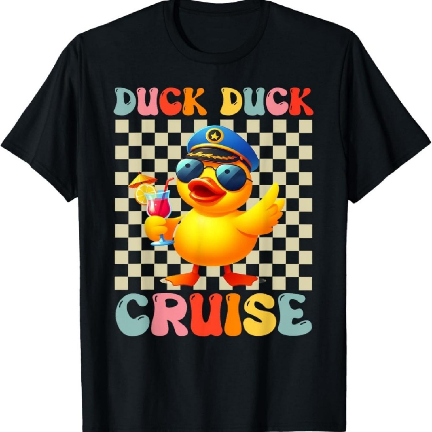 

Duck Duck Cruise Funny Family Cruising, Girls Gone Cruising T-Shirt XXXXXL чорний