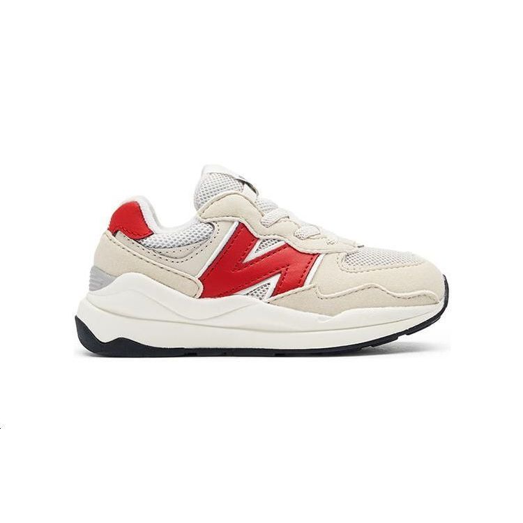 New Balance Comfortable Versatile Low-Top Walking Shoes Baby Shoes Beige Red IV5740ES
