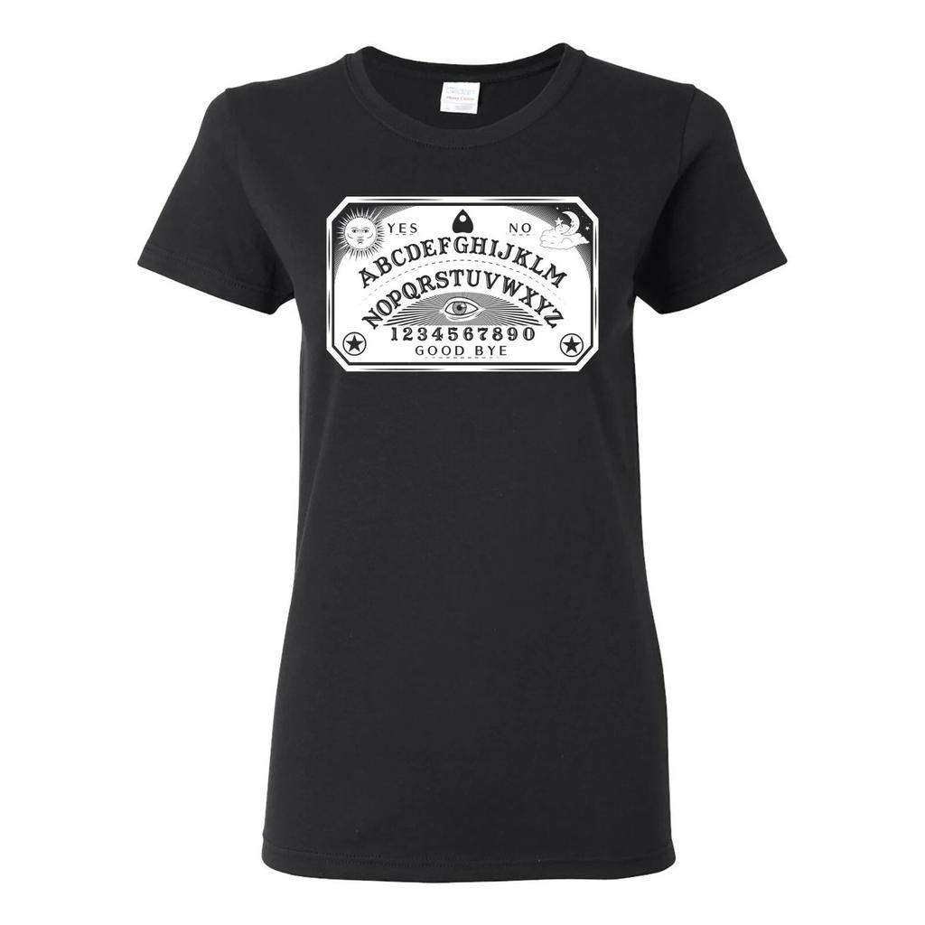 Ouija Board - Occult Dark Magic Halloween Punk Gift Womens T Shirt