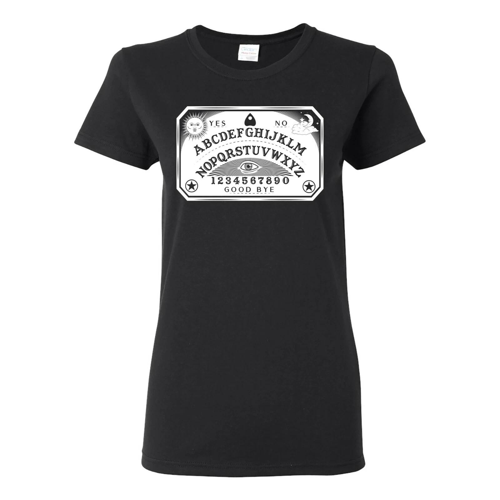 Ouija Board - Occult Dark Magic Halloween Punk Gift Womens T Shirt 4XL