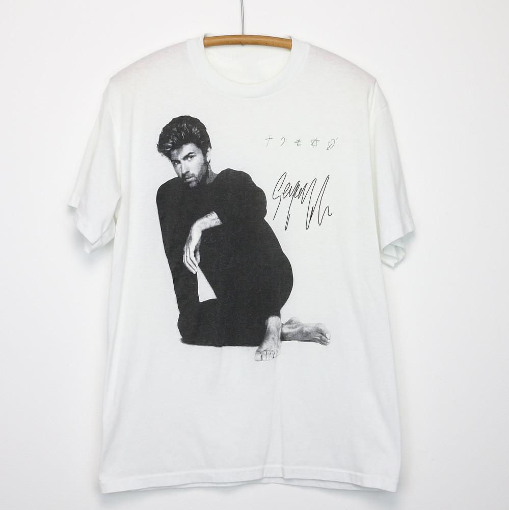 George Michael Faith Tour 1988 Cotton T-Shirt Unisex All Size S to 5XL Unisex T-Shirt XXXXL
