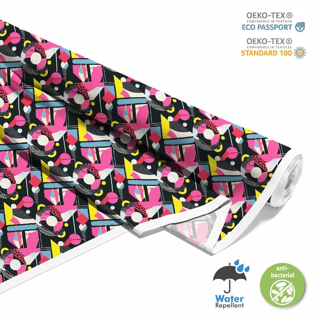 Outdoor Dekostoffe Oxford - Motiv Geometrisch I Dx3529