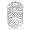 Rain Leaf Gutters Roof Guard Filters 3 Inch Expand Aluminum Strainer Stops Blockage Leaf Drains Debris Drain Net Gutter Cover