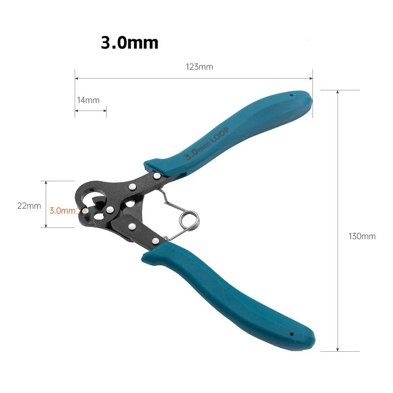 1.5/2.25/3.0mm Wire Rolling Plier Round Nose Pliers for Wire Winding Bending Repair Jewelry Making Tool DIY Wire Wrapping Tool