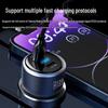 120W Dual Car Charger for Xiaomi and Apple - Super Fast Charging Adapter
