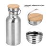 Wide Mouth Design Water Bottle 304 Stainless Steel 500Ml/750Ml Water Jug  Outdoor Enthusiasts