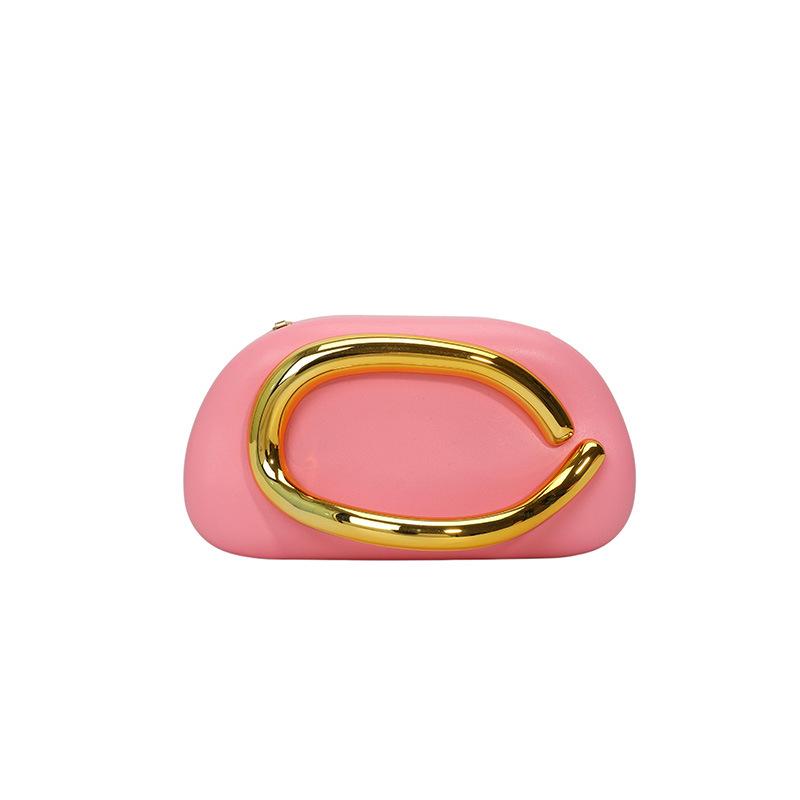 Elegante Borsa da Sera da Donna a Mano e a Tracolla con Catena - Stile Europeo e Americano