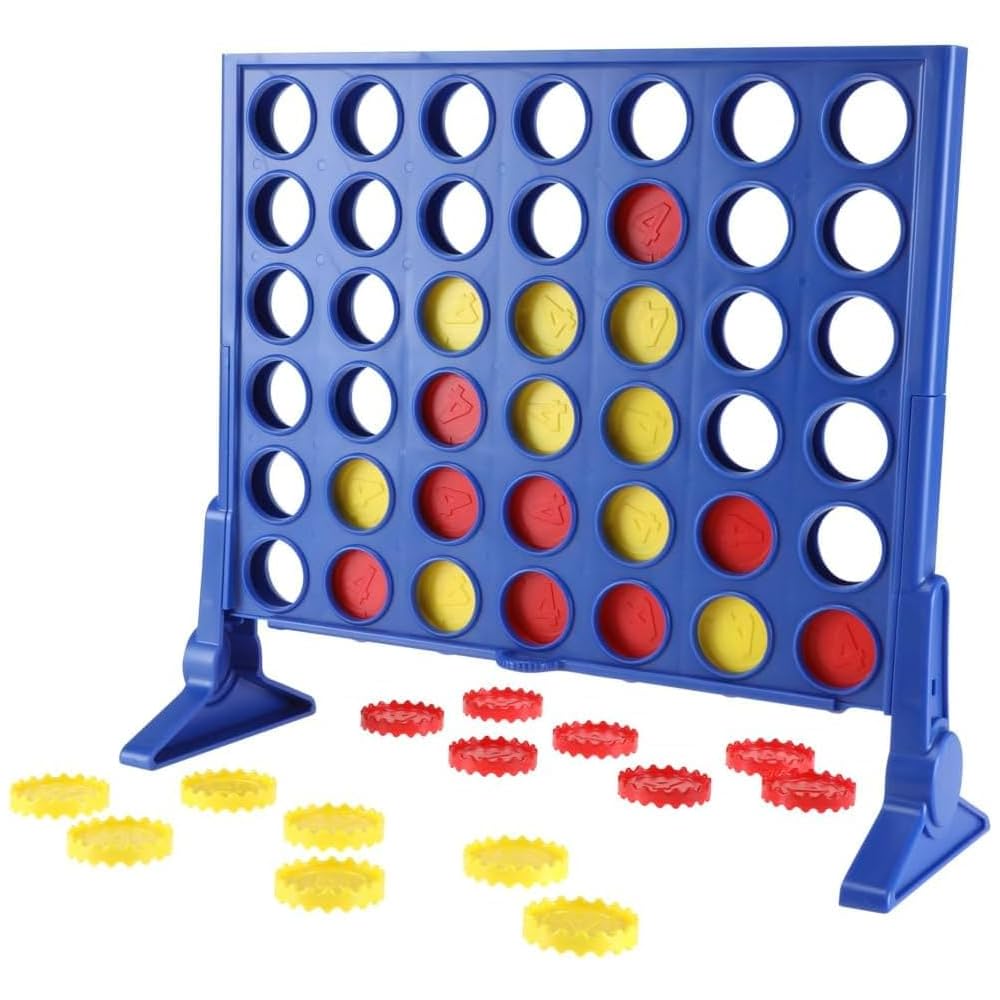 Hasbro Connect Four Strategy Board Game for Ages 6 and Up 2 Players Family Game Puzzle A5640