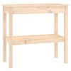 VidaXL Table console 80x40x75 cm Bois massif de pin 814304