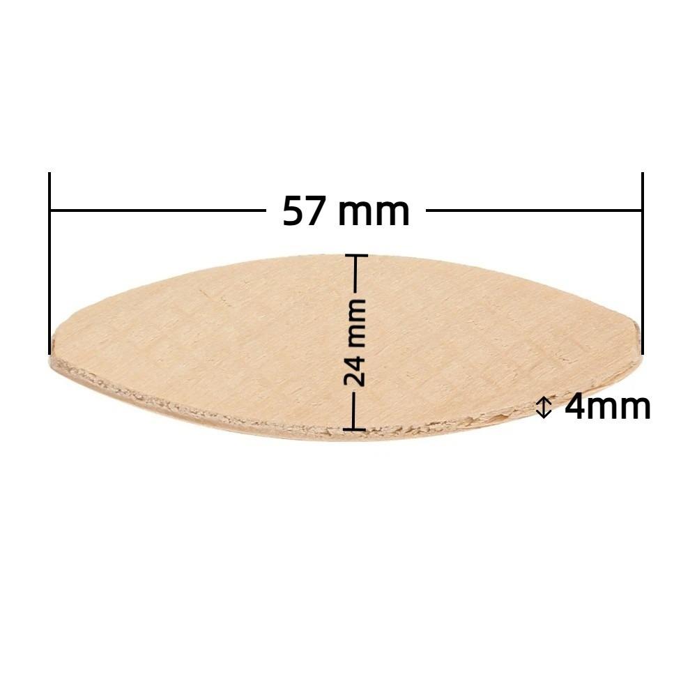 100 PCS Beechwood Wood Joining Biscuits Wood Board Docking Tool 0# 10# 20# Joiner Biscuits Tenon Biscuit Furniture Framing