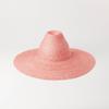 European, American spring and summer new tapered high-top light board hand-woven big-eave straw straw hat outdoor sun protection beach straw hat