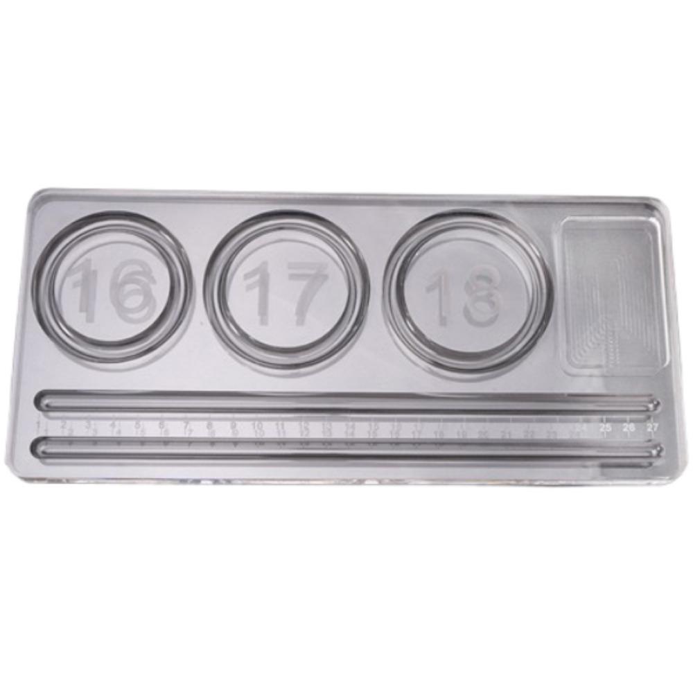 Acrylic Necklace Designs Tray Clear Bracelet Display Stand Bracelet Beading Board  Photo Props