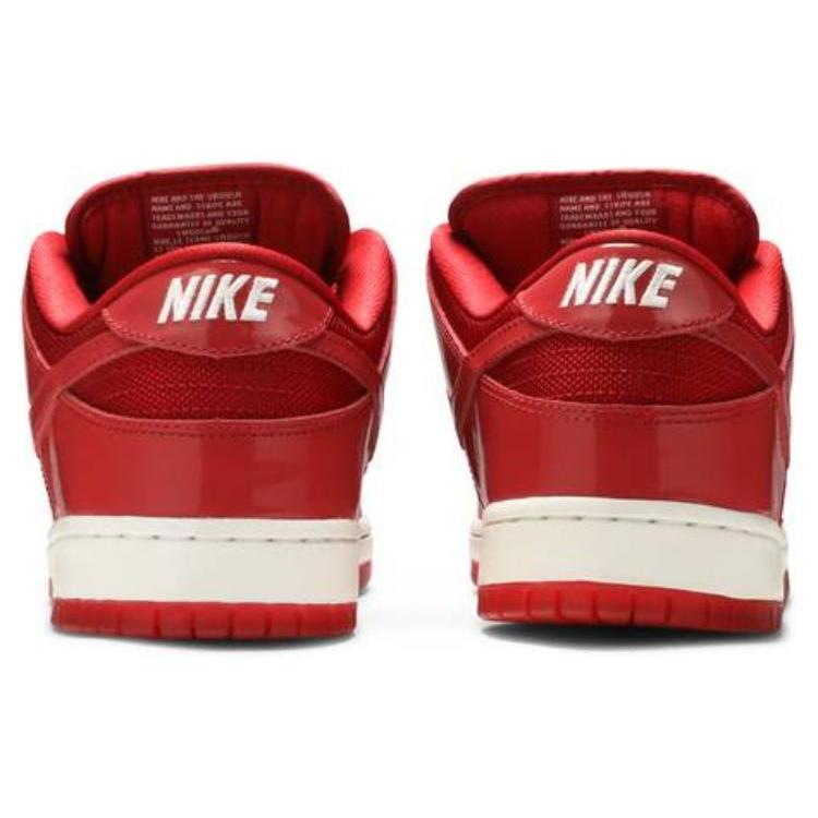 Nike SB Dunk Low Red Patent Leather 304292-616