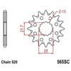 For Yamaha MT-03 MT03 16-24 YZF-R3 YZFR3 15-24 MT-25 TDR250 TZR250 YZF-R25 XT400 XT500 520 Motorcycle Front Sprocket