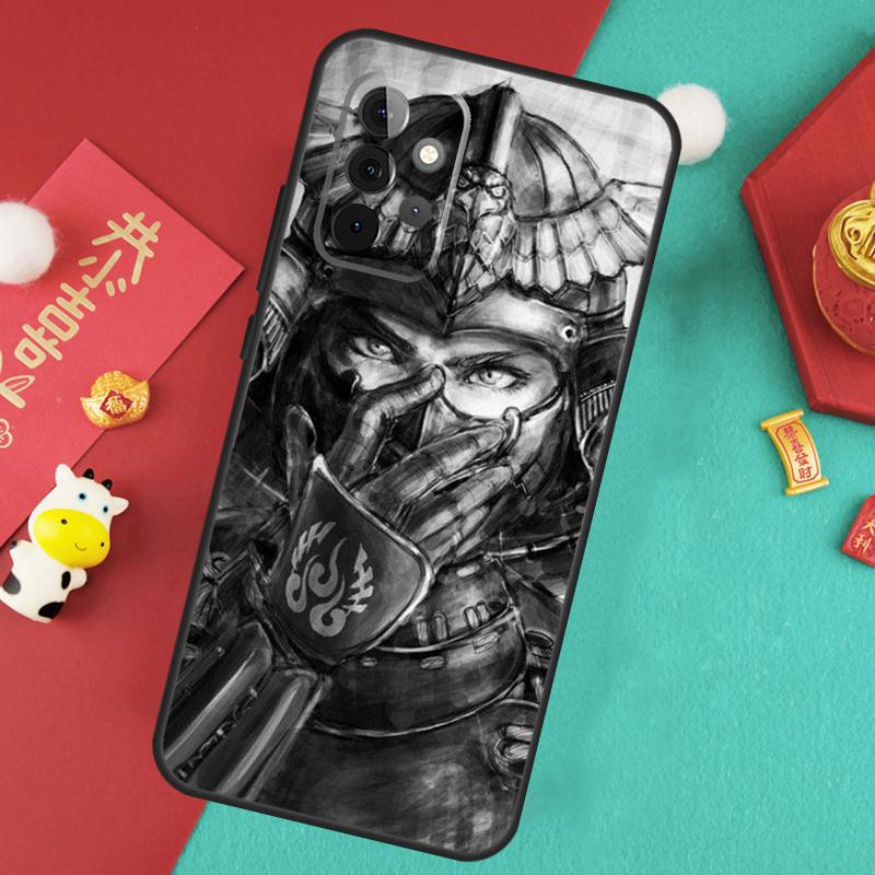 Japan The Samurai Ninja Case For Samsung Galaxy A56 A36 A26 A16 A06 A13 A33 A53 A15 A35 A55 A34 A54 A12 A32 A52 A17