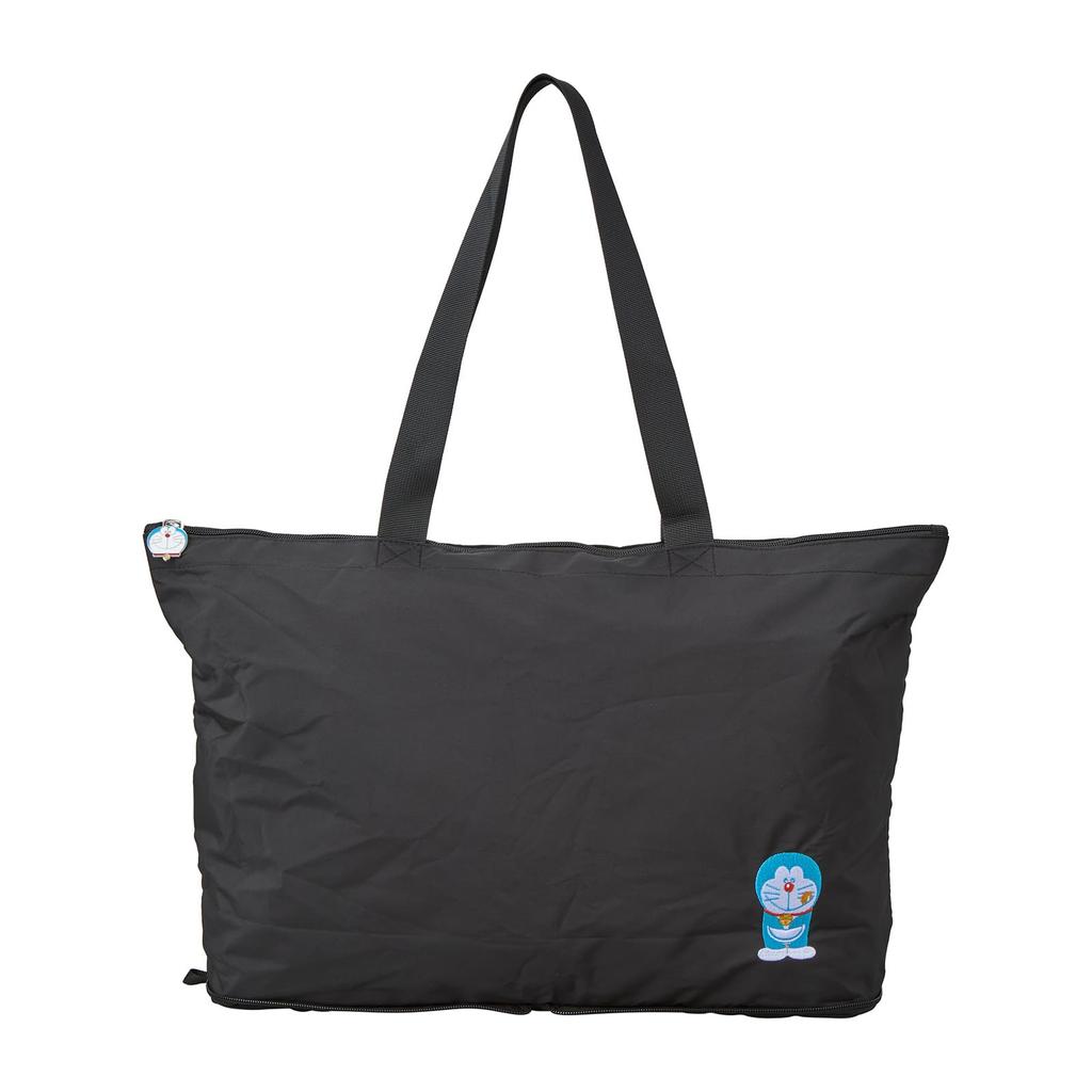 Doraemon Folding Tote Bag HPL0001 DR17.Black Doraemon