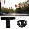 Trampolinedeler Trampoline Sikkerhetsnett Erstatningsrør Hurtigkobling Stangkapper Trampolinestangkapper Ekspansjonsbeslag Fikserte