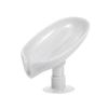 Leaf Shape Box Soap Holder Container Soap Bath Accessories Suction Cup Dish With Water Drain For Bathroom Container  Soap Holder