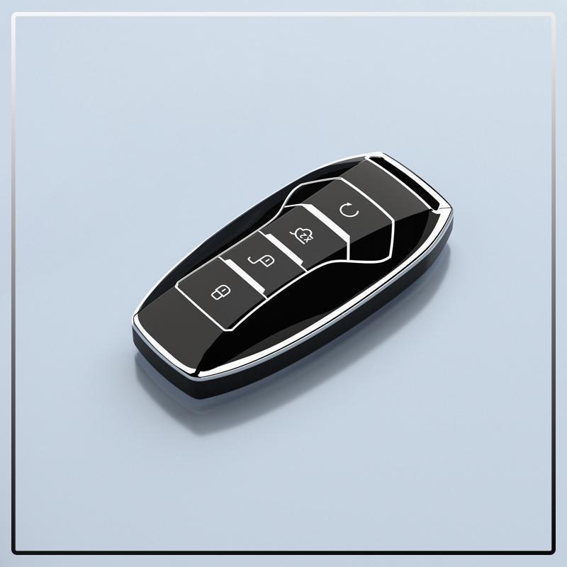 Luxury Personalized Key Case for 2020-2021 Han EV - Full Coverage & Decorative Protection