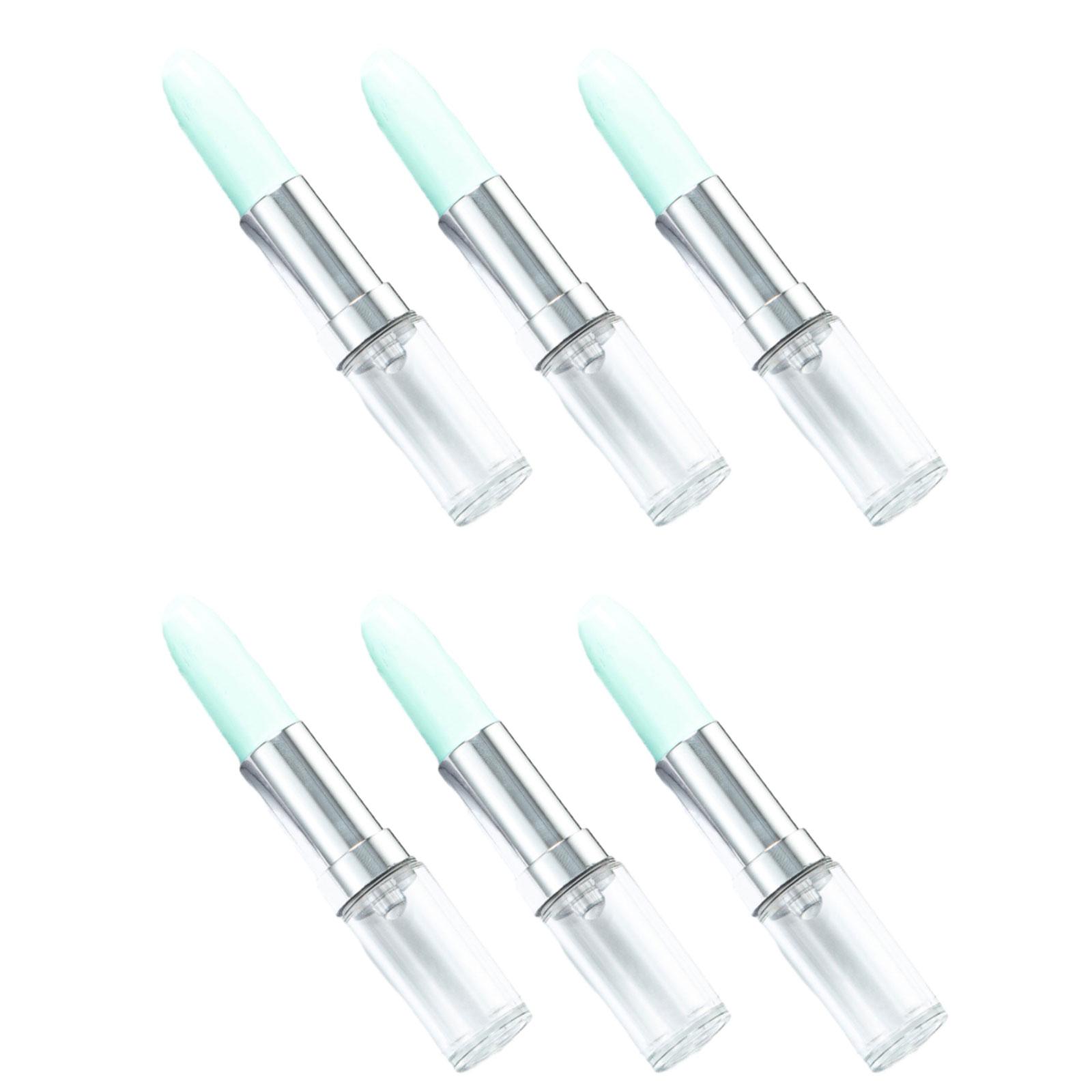 

6 шт. шариковая ручка в форме помады, новинка, ручка для письма в форме помады для женщин и девочек, новинка, шариковая ручка для офиса 3