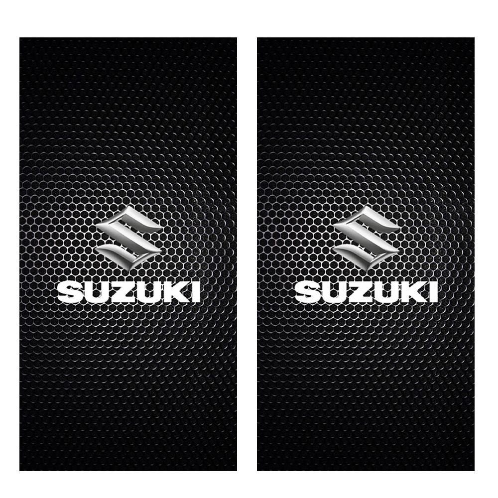 2 Stück Autostyling B-Säule Mittelständer Aufkleber Für Suzuki Vitara Swift SX4 Ignis Baleno Ertiga Ciaz S-cross Zubehör white