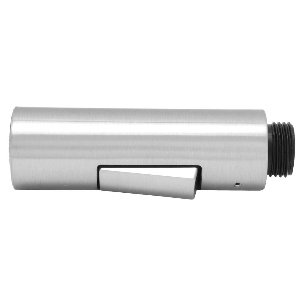 G1/2 Kitchen Tap Pull Out Spray Shower Head Replacement Plastic Nickel Brushed Faucet Accessory