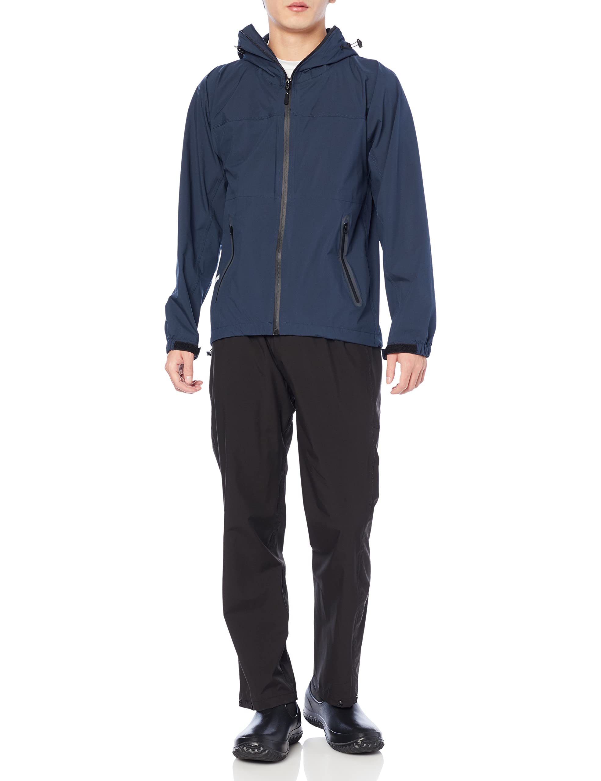 

Rain Suit Stretch Waterproof Breathable 4WAY Stretch Rain Suit 4WAY Stretch Shield EX Navy LL [Document]