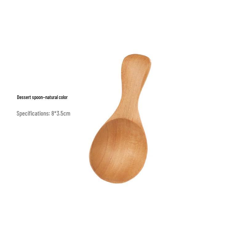 Dairian Hornbeam Wood Kids Dessert & Eating Spoons