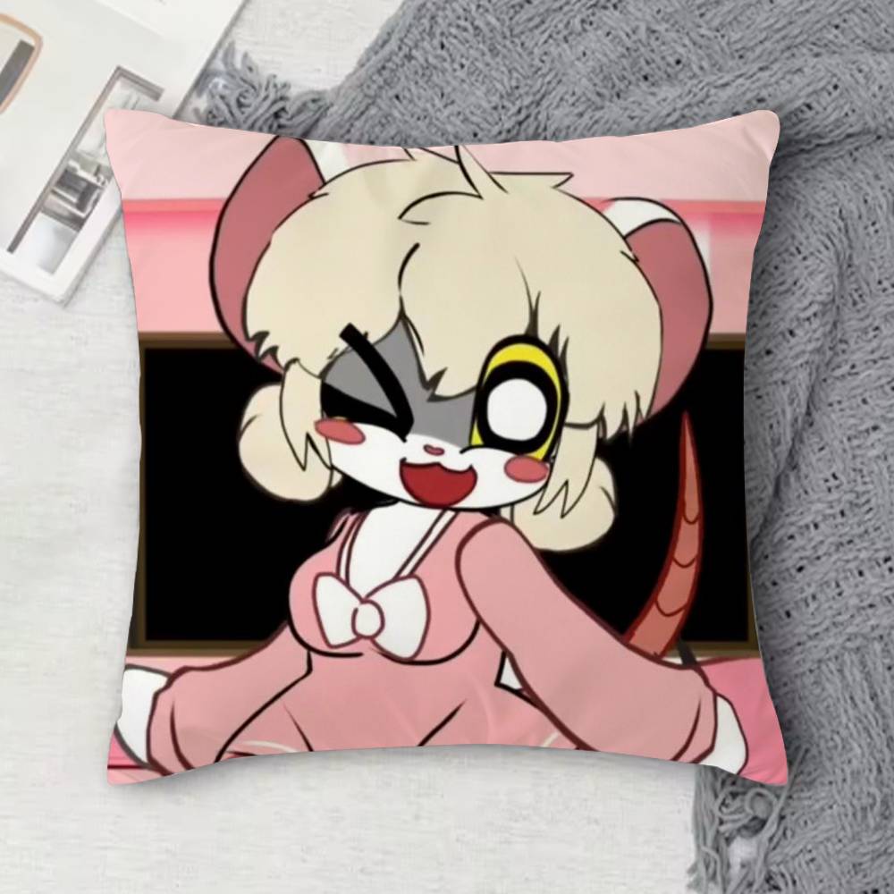 Terrible Mouse Double-Sided Printed Square Decorative Cushion Cover For Sofa Living Room Home Decor