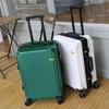 Women's Lightweight 20" & 24" Silent Universal Wheel Suitcase with Combination Lock