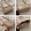Zipper Bowknot Underarm Bag Y2k Women Handbag Elegant Bow Shoulder Bag  Lady