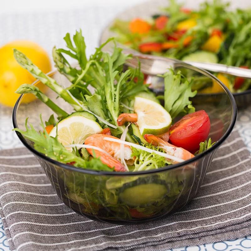 Adneny Hitzebeständige Glas-Servierschüssel