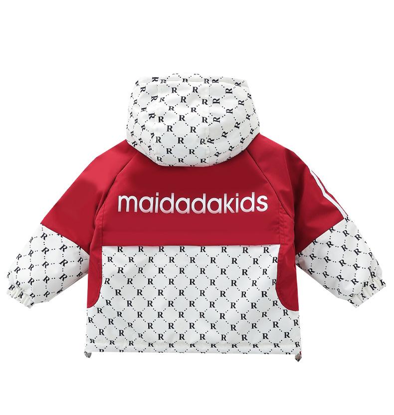 2025 Boys' Handsome Fleece-Lined Winter Parka