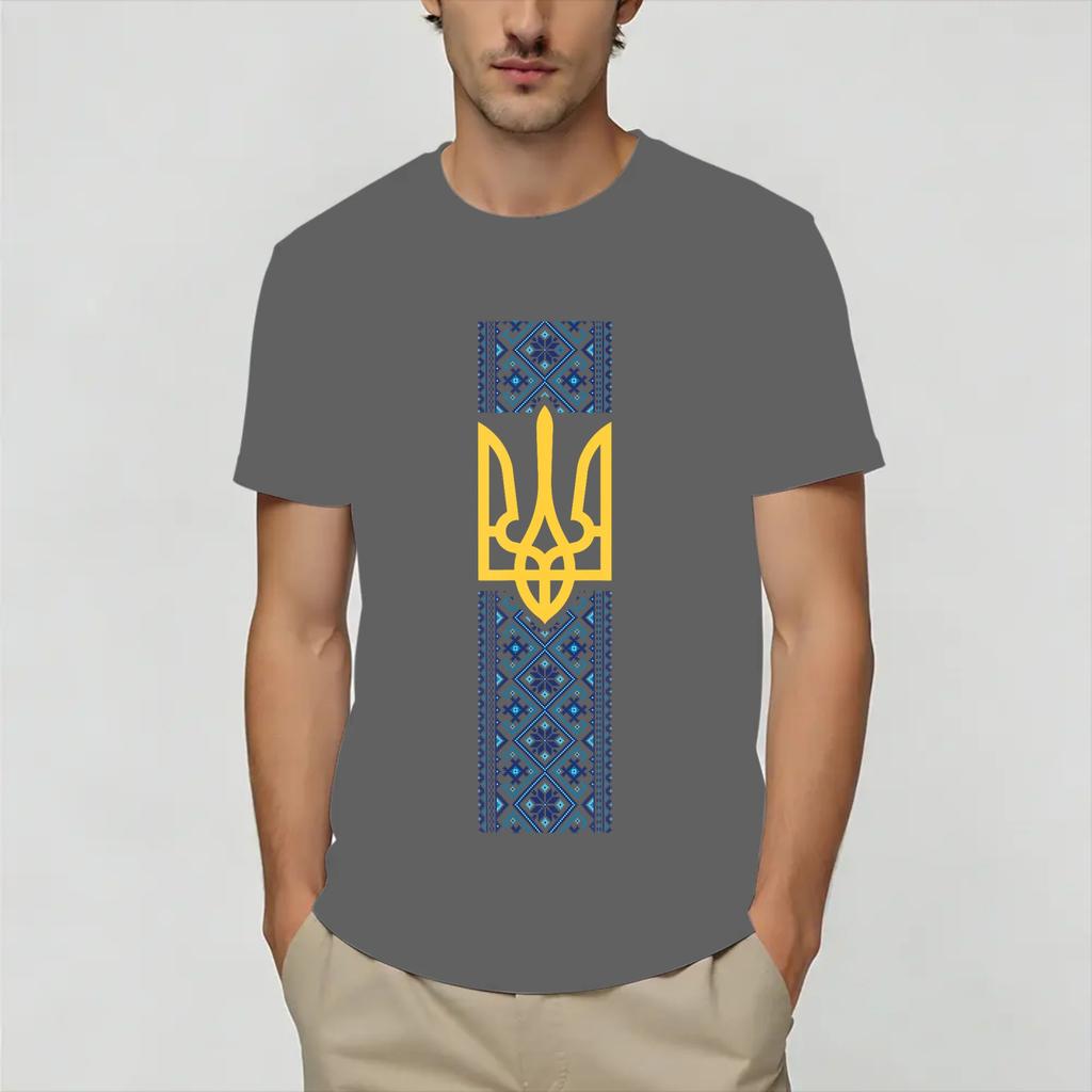 Novelty Ukraine Ukrainian Flag TShirts Unisex Round Collar 100 Cotton T Shirts Short Sleeve Tee Shirt Summer Tops