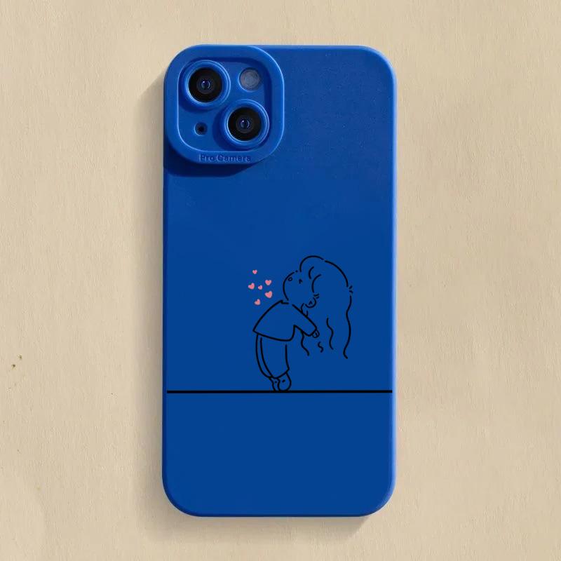 

Cute Matching Couple Silicone Pattern Phone Case For Xiaomi Redmi 13C 14C Redmi Note 14 13 12 11 Pro Plus 5G 12S 11S Soft Cover Redmi Note 11 Or 11S