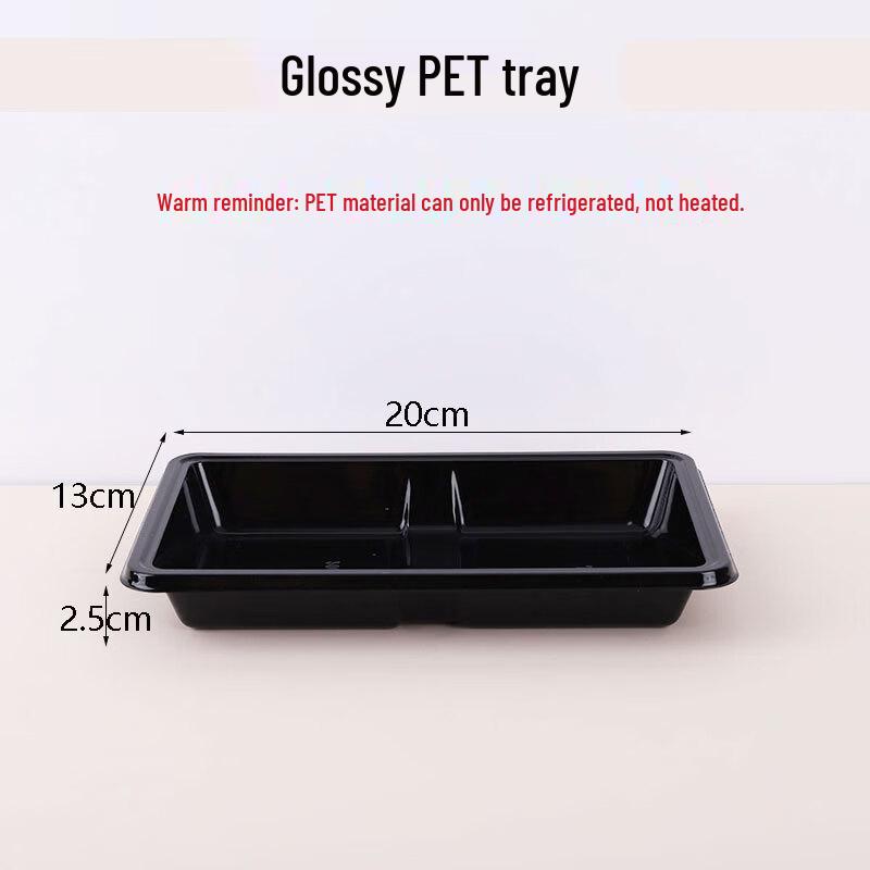 Shixun Supermarket Black PET Fresh-keeping Trays